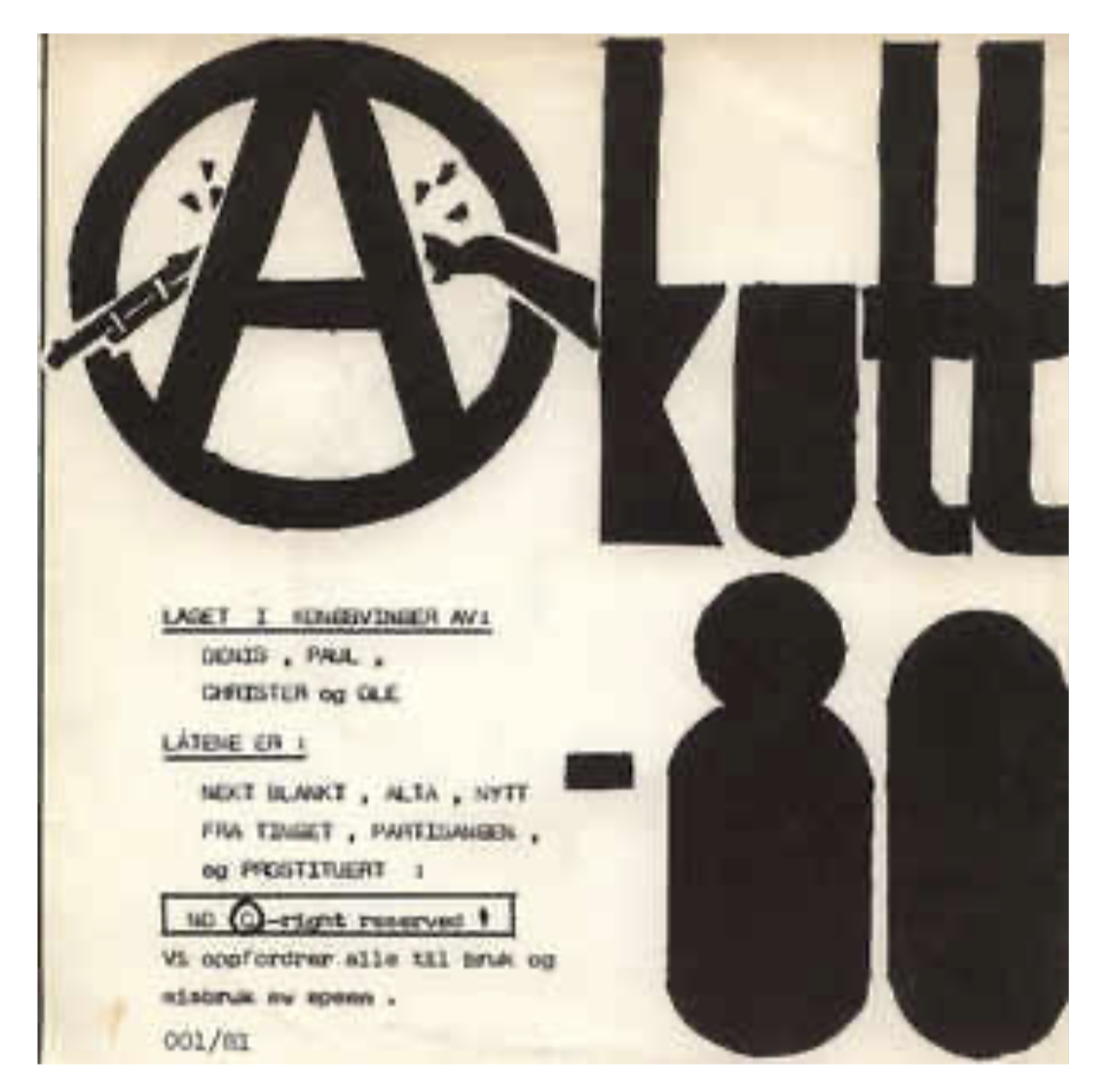 Akutt 80 - S/T 7"